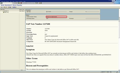 how to check sap notes.